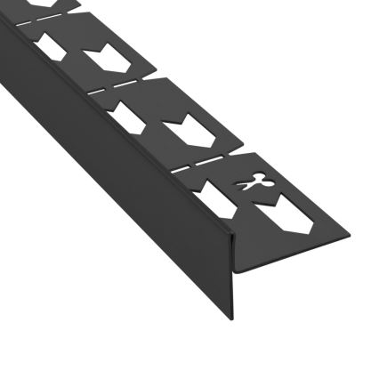 REA-K3218 - Hældningsliste 140 cm, sort