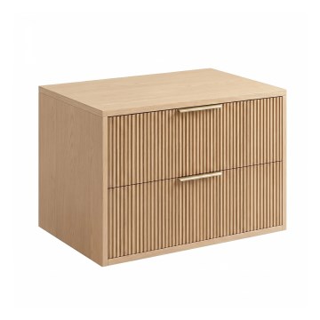 REA-M0408 - Væghængt underskab til håndvask MONO 60x47 cm beige
