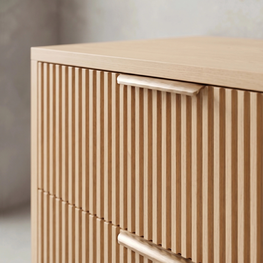 REA-M0408 - Væghængt underskab til håndvask MONO 60x47 cm beige