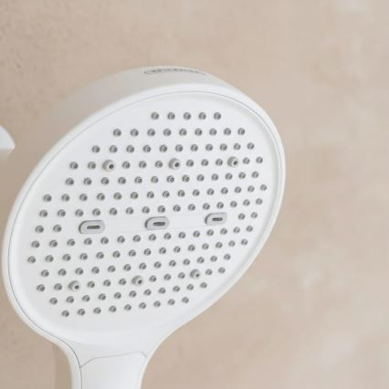 REA-P0353 - Brusesæt FAREL med blandingsbatteri, mat hvid