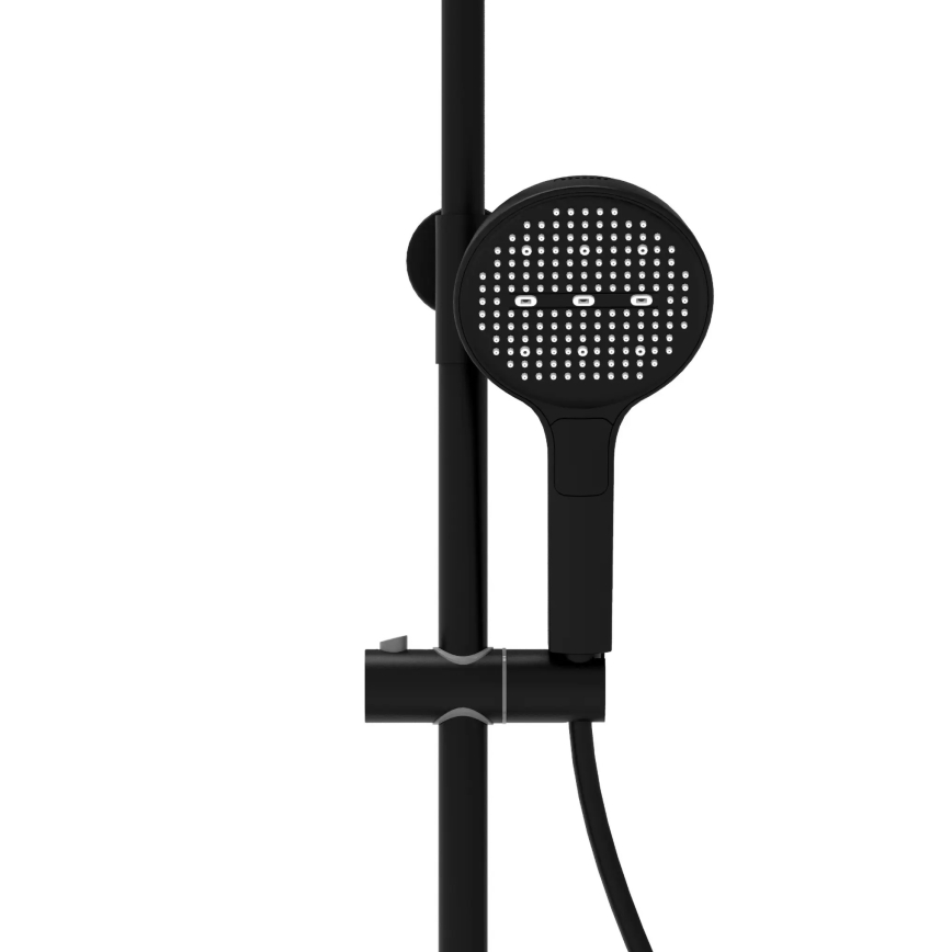 REA-P0360 - CREO brusesæt med brusebatteri, mat sort