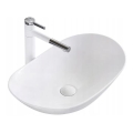 REA-U0441 - Håndvask til bordplade ROYAL 35,5x61,5 cm keramik/højglans hvid