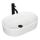 REA-U0600 - Håndvask til bordplade ALMA 36x57 cm keramik/blank hvid