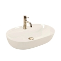 REA-U4589 - Påbygningsvask AURA 41x61 cm keramik/højglans creme