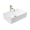 REA-U5055 - Vask til bordplade BERTA 35,5x56 cm keramik/højglans hvid