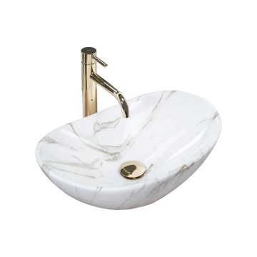 REA-U5063 - Vask til bordplade ROYAL MINI 30x47 cm keramik/hvid/stenlook