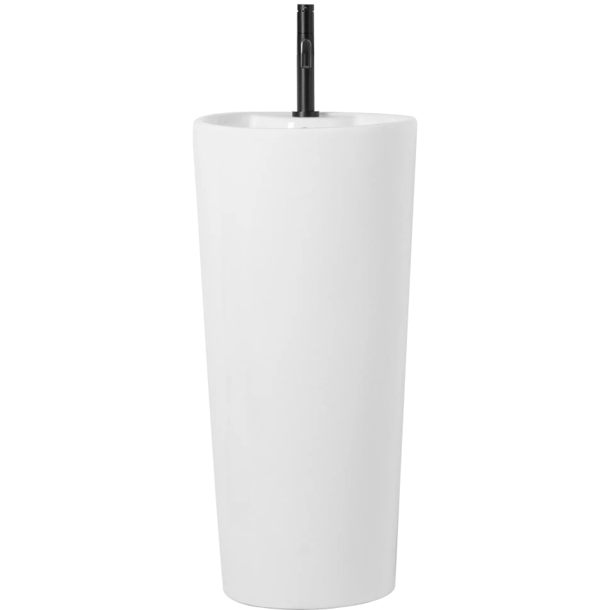 REA-U5635 - Fritstående håndvask BLANKA 85 x 40 cm, keramik/højglans hvid