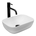 REA-U5667 - Håndvask til bordplade BELINDA MINI 25x36 cm keramik/blank hvid