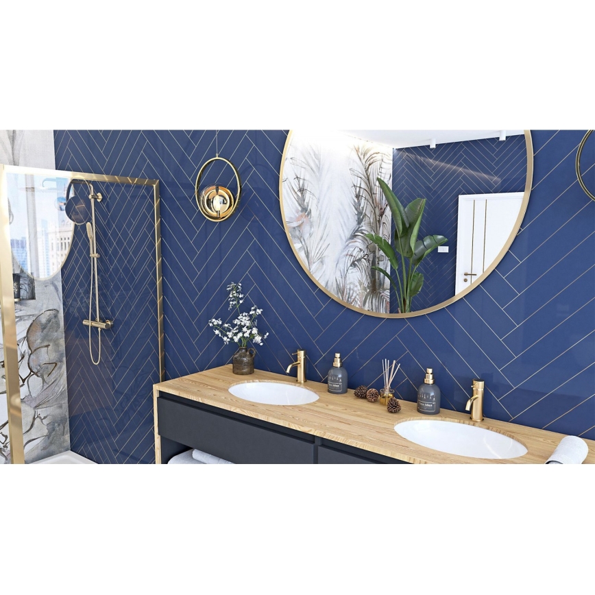 REA-U6330 - Nedfældet håndvask NEL 39x47,5 cm keramik/højglans hvid