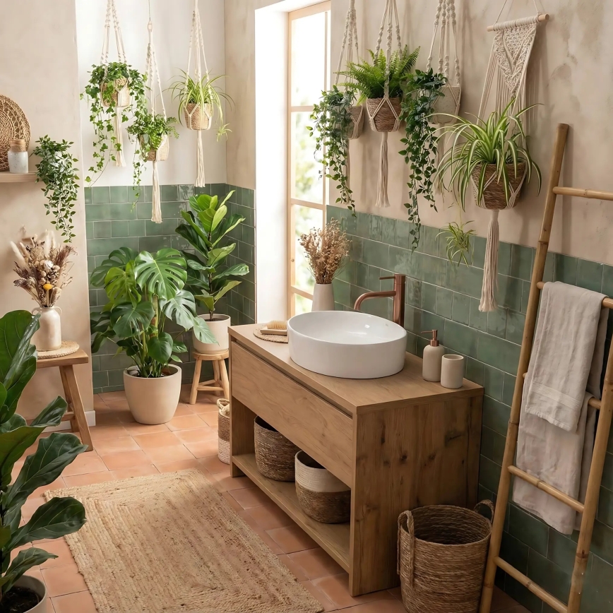 REA-U6370 - Vask til bordplade JOANA 38,5x50,5 cm keramik/blank hvid