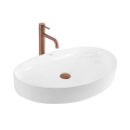 REA-U6371 - Håndvask til bordplade JOANA 40,5x65,5 cm keramik/højglans hvid