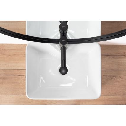 REA-U6524 - Håndvask til bordplade KELLY 38x49 cm keramik/højglans hvid