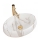 REA-U8568 - Håndvask til bordplade LINDA 34x48,5 cm keramik/marmorlook