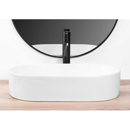 REA-U9108 - Vask til bordplade LAYLA 30x53 cm keramik/højglans hvid