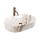 REA-U9239 - Håndvask til bordplade NADIA 38,5x61 cm keramik/beige/stenlook