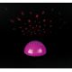 Reality - LED projektor med touch-funktion SIRIUS LED/0,5W/3xAA pink
