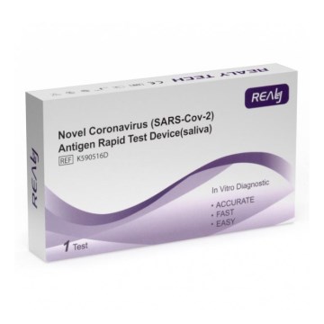 RealyTech - Antigentest mod COVID-19 hurtig spyttest 1 stk.