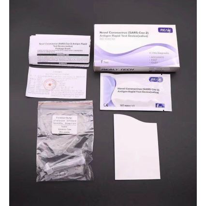 RealyTech - Antigentest mod COVID-19 hurtig spyttest 1 stk.