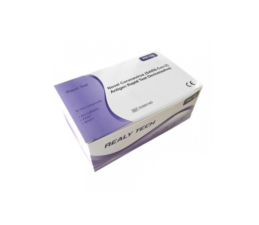 RealyTech - Antigentest mod COVID-19 hurtig spyttest 20 stk.