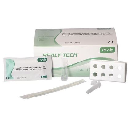 RealyTech - COVID-19 kviktest 25 stk. næsepodning