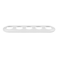 Reblig - Porcelæns retroramme, 5-pladsers, hvid