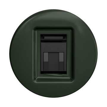 Reblig - Retro dataudtag uden ramme, grøn