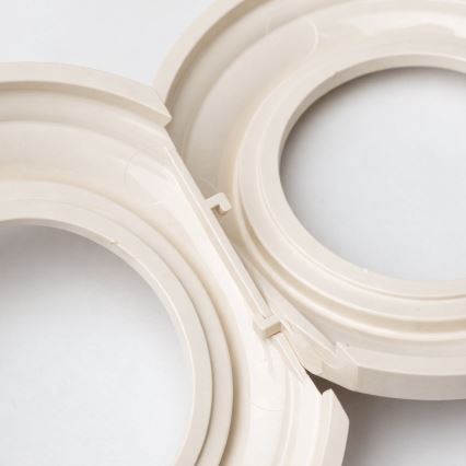 Reblig - Retro midterramme beige