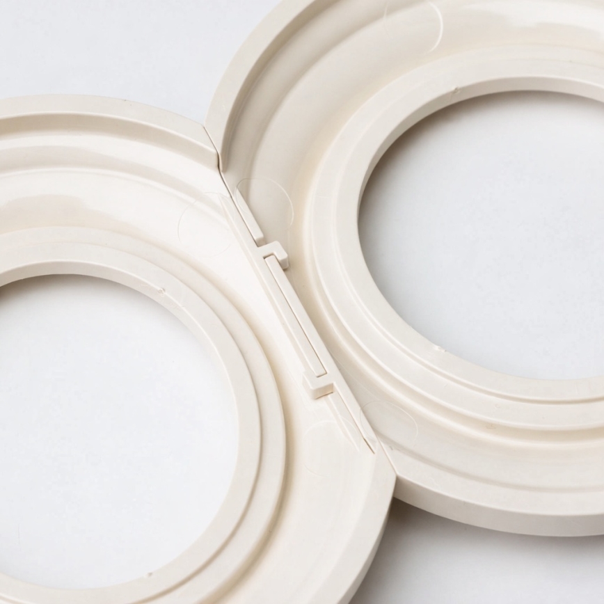 Reblig - Retro midterramme beige