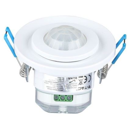 Recessed bevægelsessensor PIR 360° 400W/230V hvid