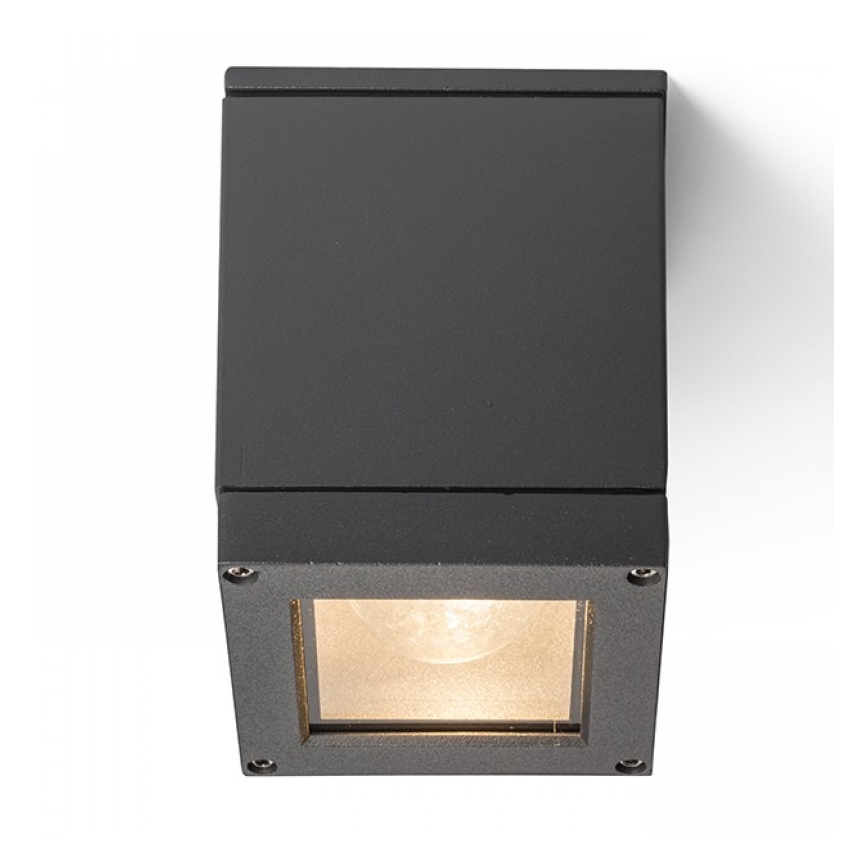 RED - Design Rendl-R10385 - Udendørs loftlampe QUADRA 1xE27/75W/230V IP54