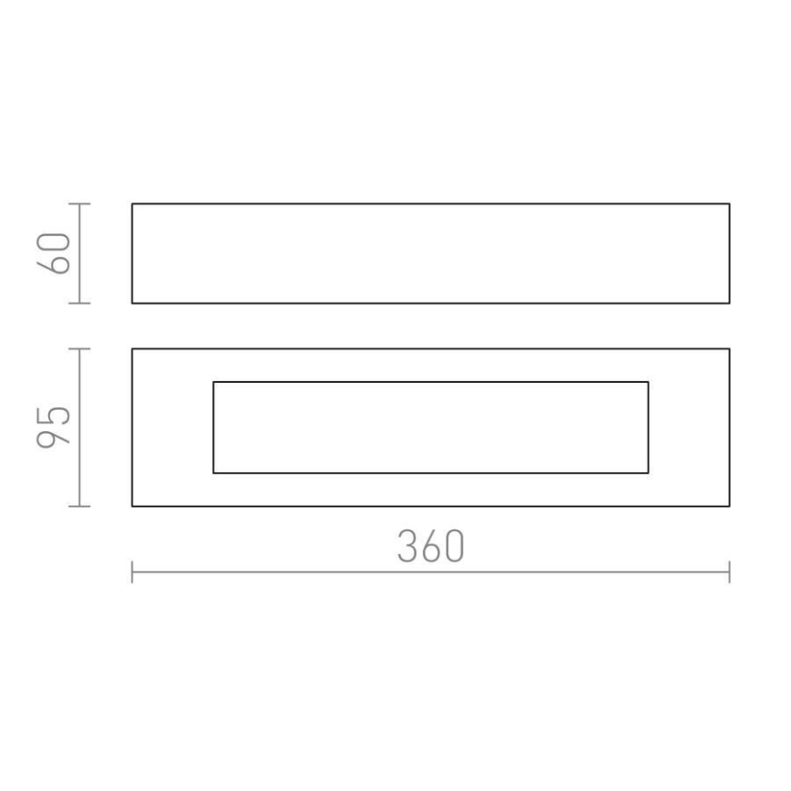 RED - Design Rendl - R10446 - Væglampe ROLO 2xE14/40W/230V