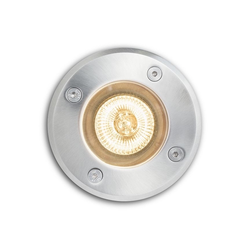RED - Design Rendl - R10555 - Udendørs indbygningslampe ORBU 1xGU10/35W/230V IP67