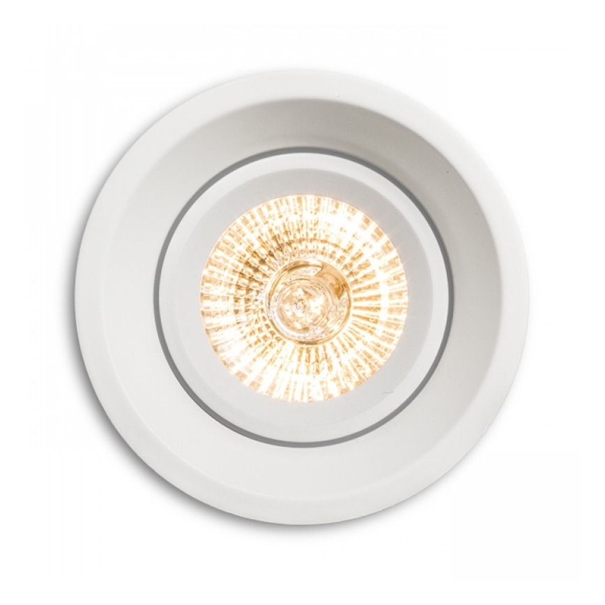 RED - Design Rendl - R11738 - Indbygningslampe SOBER 1xGU10/50W/230V hvid