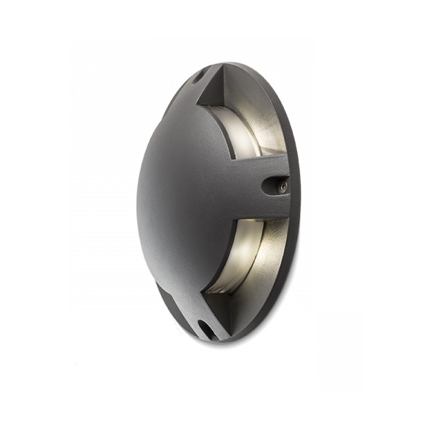 RED - Design Rendl - R11751 - Udendørs LED indkørselslampe TOP 4xLED/1W/230V IP67