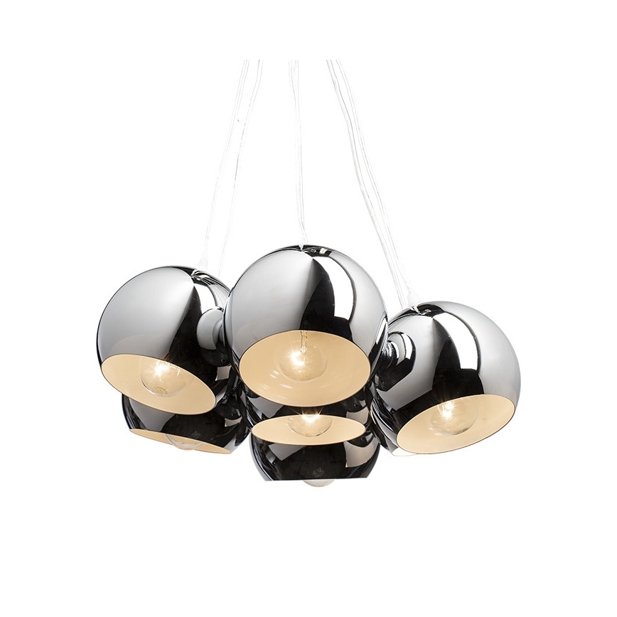 RED - Design Rendl - R11761 - Pendel ASTROMET 7xE27/42W/230V