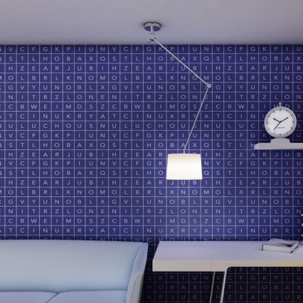 RED - Design Rendl - R11988 - Pendel BROADWAY 1xE27/42W/230V