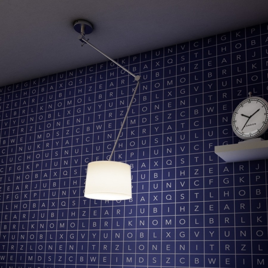 RED - Design Rendl - R11988 - Pendel BROADWAY 1xE27/42W/230V