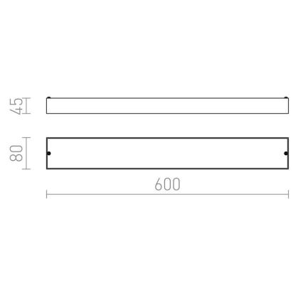 RED - Design Rendl - R11993 - LED væglampe til badeværelse MARINA LED/9W/230V IP44