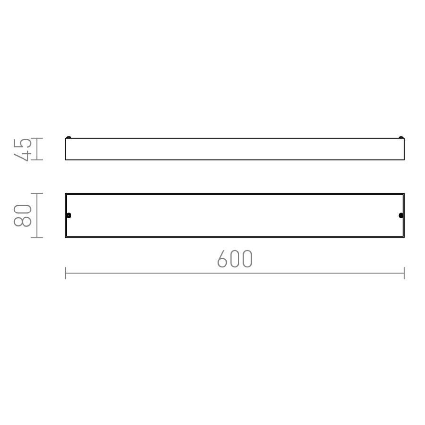 RED - Design Rendl - R11993 - LED væglampe til badeværelse MARINA LED/9W/230V IP44