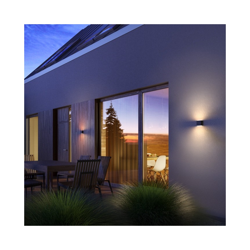 RED - Design Rendl-R12012 - Udendørs LED væglampe CHOIX 2xLED/3W/230V IP54