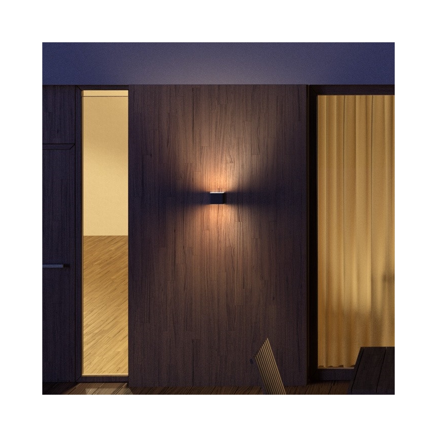RED - Design Rendl-R12012 - Udendørs LED væglampe CHOIX 2xLED/3W/230V IP54