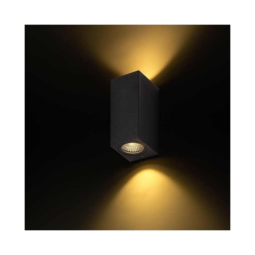 RED - Design Rendl-R12028 - Udendørs LED væglampe KUBI 2xLED/3W/230V IP54
