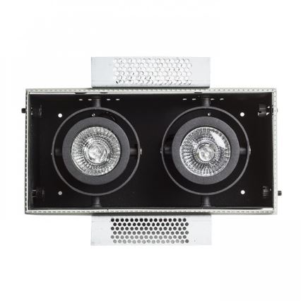 RED - Design Rendl - R12053 - Indbygningslampe ELECTRA 2xGU10/50W/230V