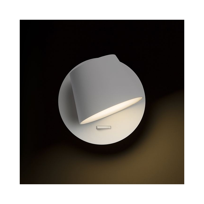 RED - Design Rendl-R12476 - LED vægspot AMADEUS LED/6W/230V hvid