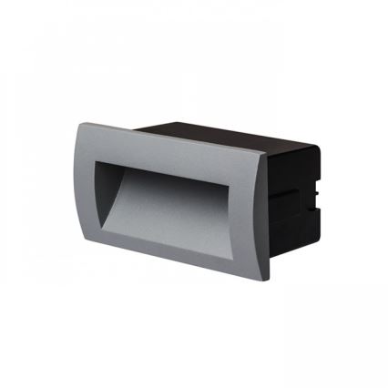 RED - Design Rendl - R12538 - Udendørs LED indbygningslampe GORDIQ LED/3W/230V IP65