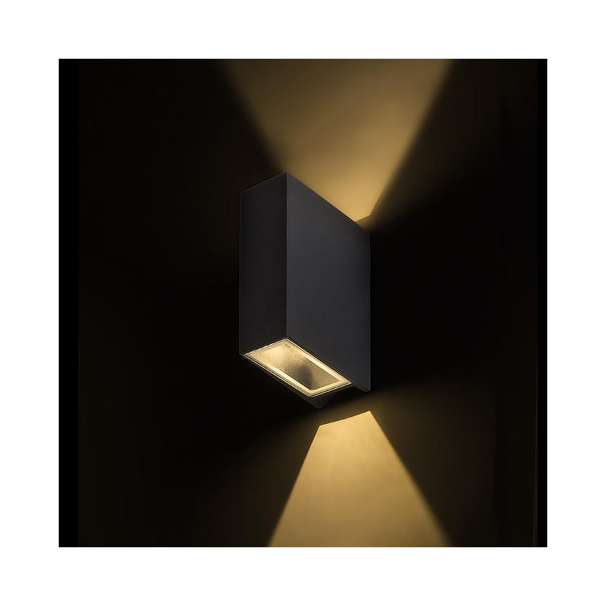 RED - Design Rendl - R12555 - Udendørs LED væglampe UKKO 2xLED/3W/230V IP54