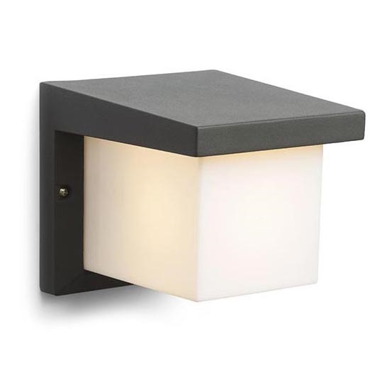 RED - Design Rendl - R12560 - Udendørs væglampe HIDE 1xE27/13W/230V IP44