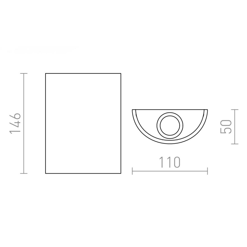 RED - Design Rendl - R12592 - LED væglampe DAFFY LED/6W/230V hvid