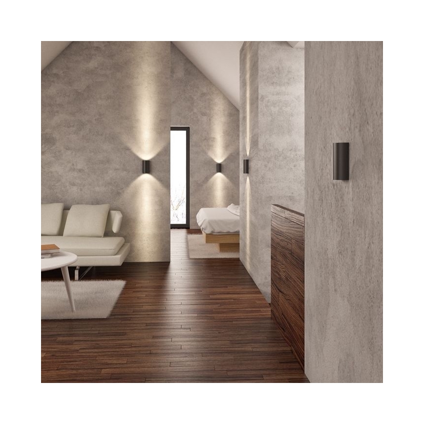 RED - Design Rendl - R12593 - LED væglampe DAFFY LED/6W/230V sort