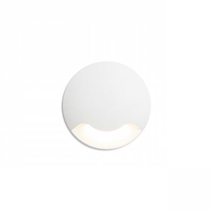 RED - Design Rendl - R12613 - Udendørs LED indbygningslampe KICK LED/1W/230V IP54